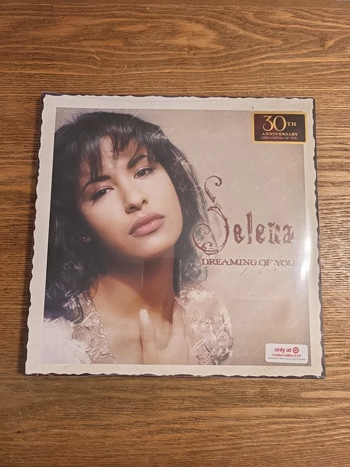 Selena Dreaming Of You, Ltd 30th Anniversary Clear Dark Mauve Vinyl 2LP & Poster