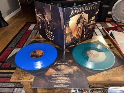 MEGADETH-The Sick, The Dying And The Dead! (2 Blue+Green VINYL LP Gatefold Set - Image 1 of 4