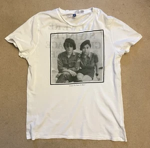 John Lennon. Listen To This T Shirt Give Peace a Chance. Size M Rare Vintage Tee - Picture 1 of 4