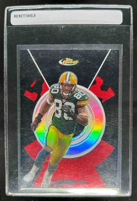 2005 Finest Donald Driver Black Refractor #90/99 Packers - Image 1 of 2