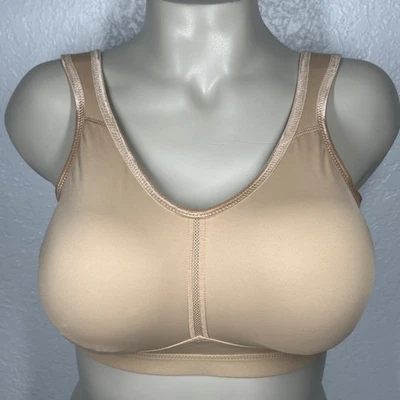 Anita Active Light And Firm 运动文胸女式 36E 黑色无衬垫无线 — 第 1/4 张图片