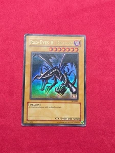 Yugioh Red-Eyes B. Dragon SDJ-001 Unlimited Hp - Picture 1 of 2