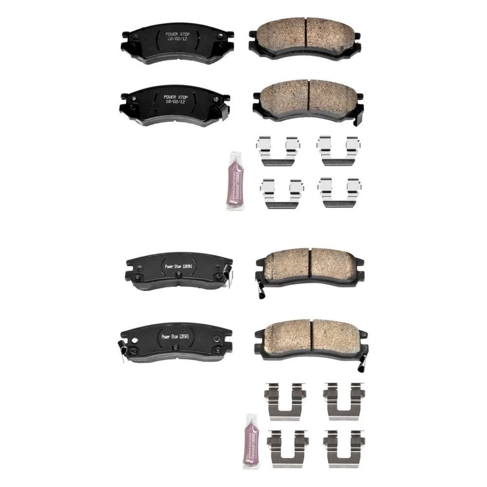 For Saturn SW2 93-98 Brake Pad Set Z23 Evolution Sport Performance Carbon-Fiber Foto 1 de 4