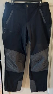 *Neu ohne Etikett* Duluth Flurrious wasserabweisende schwarze Damen-Arbeitshose Ripstop Größe 14 x 31 - Bild 1 von 5