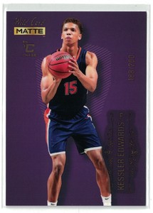 2022-23 Wild Card Matte Purple Kessler Edwards #188/200