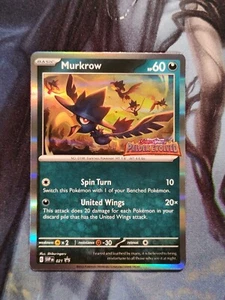 Murkrow - 021 (Prerelease) - SV: Scarlet & Violet Promo Cards - Picture 1 of 2