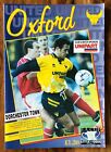 Oxford United V Dorchester Town   1995  1996   Fa Cup 2Nd Round