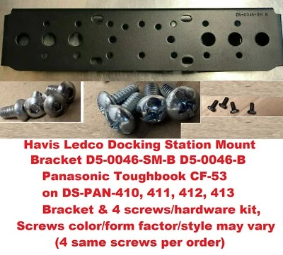 Soporte de placa de montaje para estación de acoplamiento Havis Panasonic Toughbook CF-53 DS-PAN-410's Foto 1 de 4