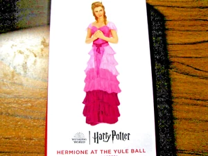 2023 Hallmark HERMIONE AT THE YULE BALL - HARRY POTTER - LIMITED EDITION - Picture 1 of 2
