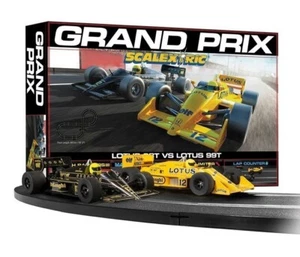 Scalextric track pista F1 Grand Prix Lotus 98T + 99T Senna 1986 1987 1/32 C1432M - Imagen 1 de 4