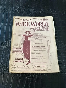 MARCH 1899 WIDE WORLD magazine - Picture 1 of 1