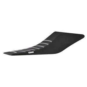 Husqvarna 701 SM gripper seat cover all BLACK with GREY ribs #182 - Picture 1 of 3