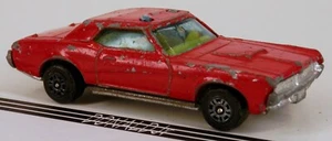 Corgi Juniors 1960's Mercury Cougar XR7 Red Vintage 1/64 Scale - Picture 1 of 2