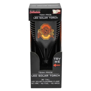 Ohio State Buckeyes Solar Torch LED - Picture 1 of 1