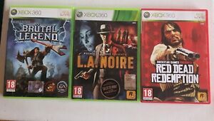 Red Dead Redemption Brutal Legend L.A. Noire Per Xbox 360