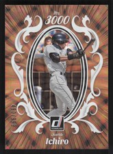2023 Panini Donruss #M3K-3 Ichiro Mr. 3000 Bronze Insert #'d /999