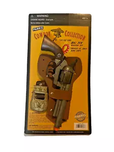 NEW Parris Cowboy Collection Big Tex Antique Finish Cap Gun & Holster Set - Picture 1 of 5