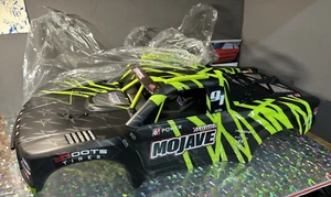 ARRMA MOJAVE 6S BLX Finished Body Black/Green ARA411002 Car/Truck  Bodies wings - Picture 1 of 10
