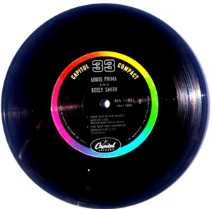 LOUIS PRIMA KEELY SMITH -That Old Black Magic / Ive Got You Under My Skin 33 7" - Picture 1 of 4