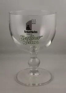Berliner Weisse Schultheiss Glas, Stielglas, Bar, Bier, 0,3 l, Gastro, Neu! - Bild 1 von 1