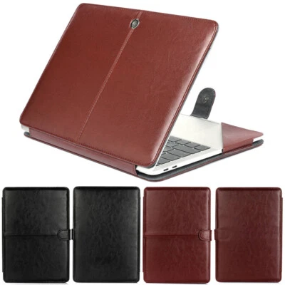 For MacBook Air 13 inch M4 2025 A3240 13.6" Laptop Leather Case Cover Protector - image 1 of 4