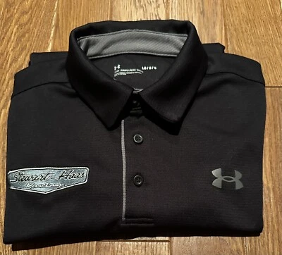 Camisa Polo Stewart-Haas Racing Team Emitida Grande Under Armour Ford NASCAR Foto 1 de 4