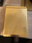 Vintage Things To Do Notepad In Brass Effect Holder Rare 