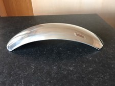 Short Front Aluminium  Mudguard Fender Cafe Racer Brat style Bobber polished