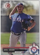 2017 Bowman Draft - ARIEL JURADO - #BD-57 - Texas Rangers