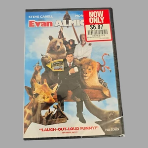NEW Sealed Evan Almighty (DVD, 2007) Full Screen Steve Carell Morgan Freeman - Picture 1 of 3