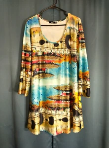 Lily by Firmiana Gr. 2XL mehrfarbig "Asian Bridge" Design Tunika/Top - Bild 1 von 6