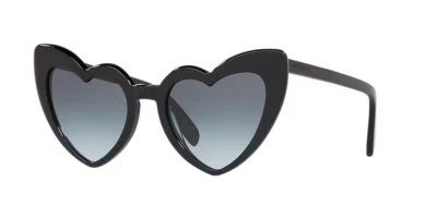 Saint Laurent Grey Gradient Irregular Ladies Sunglasses SL 181 LOULOU-008 54 - Image 1 of 2