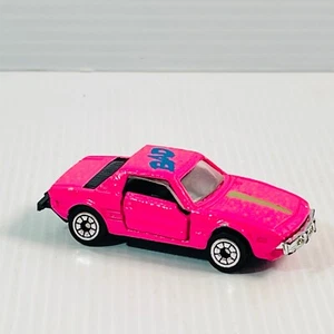 Vintage Tomica Hot Pink Fiat X1/9 "BAD" Rare Original Old Car Open Doors - Picture 1 of 10