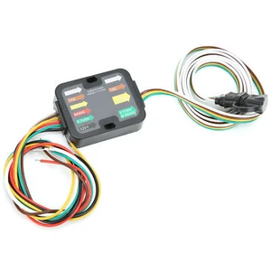 Trailer Wiring Converter Powered 3-2 Wire Trailer Tail Light Converter with 60in - Zdjęcie 1 z 12