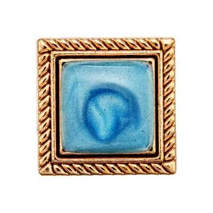 5pcs Vintage Square Metal Buttons for DIY Craft, Sewing & Clothing Accessories - Picture 1 of 8