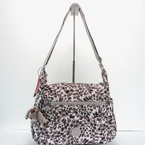 Kipling Alenya Crossbody Shoulder Bag HB6629 Polyester Leopard Feathers $129 NWT - Picture 1 of 12