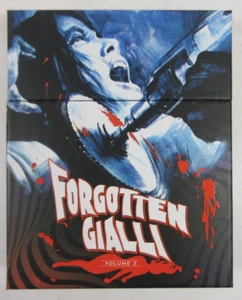 NM "FORGOTTEN GIALLI, Volume 2" 3-Blu-ray Set w/ Slipcase Vinegar Syndrome 2020 - Foto 1 di 13