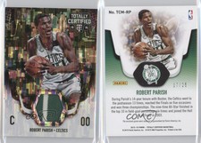 2015-16 Panini Totally Certified Materials Camo /25 Robert Parish #TCM-RP HOF