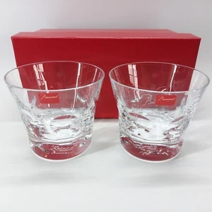 Baccarat Beluga Tumbler Kristall Berg Paar Gläser unbenutzt mit Box unbenutzt - Bild 1 von 5