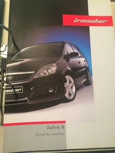 Irmscher Sportteile Zafira B Prospekt Broschüre MY 06 - Bild 1 von 1