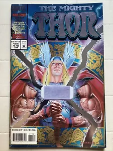 The Mighty Thor #475 Enhanced Cover (Marvel Comics June 1994) - Picture 1 of 11