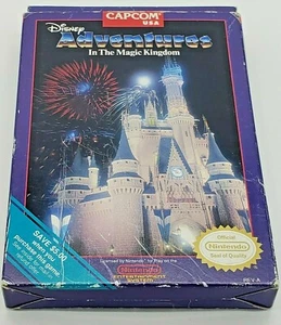 Disney Adventures in the Magic Kingdom NES, 1990 Original ... - Tested & Working - Picture 1 of 5
