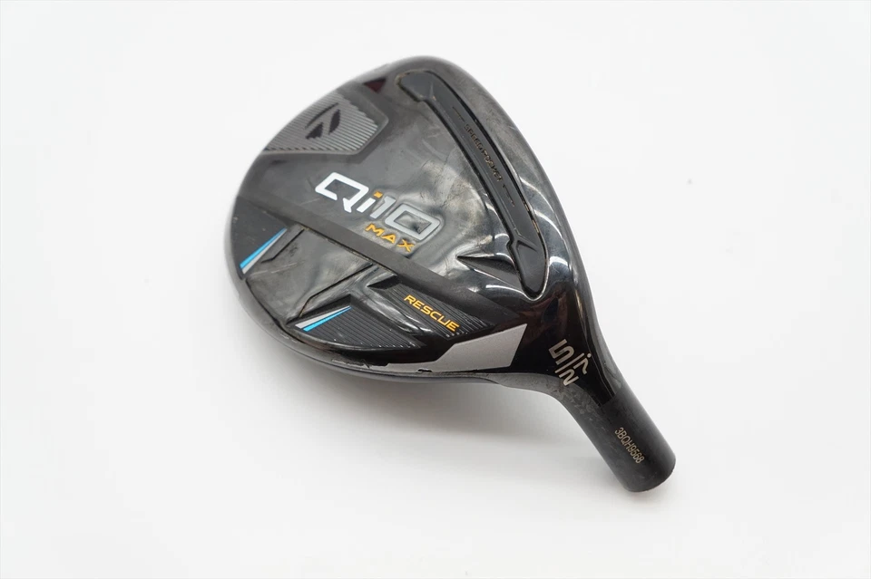 Taylormade Qi10 Max 27* #5 Hybrid Rescue Club Head Only .370 GOOD 3-3-B - Image 1 of 4