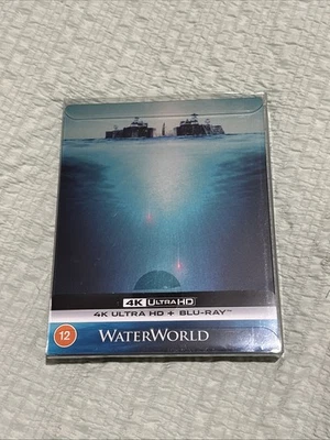 Waterworld 4K + Blu Ray Zavvi Exclusive Steelbook.. Rare! Foto 1 de 4