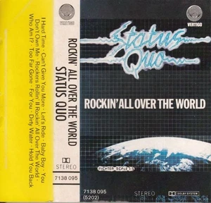 Status Quo - Rockin' All Over The World - CASSETTE - Bild 1 von 2