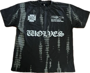 Darc Sports Wolves NFGU Wish You We’re Here Collection Tee Men’s M Gray Tie Dye - Picture 1 of 11