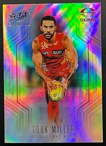 2025 AFL EMINENCE TOUK MILLER PARALLEL SUNS CARD #35 d#205/425 - Picture 1 of 2