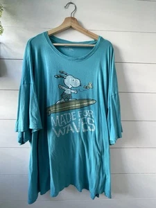 Camiseta gráfica Aerie Made For Waves Snoopy XXL camisa de novio de gran tamaño - Imagen 1 de 8