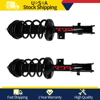 Conjunto completo de 2 molas de apoio de suspensão dianteiro direito e esquerdo FCS para Suzuki Grand Vitara - Imagem 1 de 4