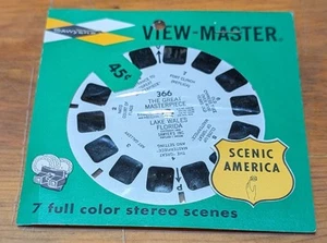 Vintage Sealed Sawyers Viewmaster Reel Scenic America, #366 Lake Wales Florida - Picture 1 of 2
